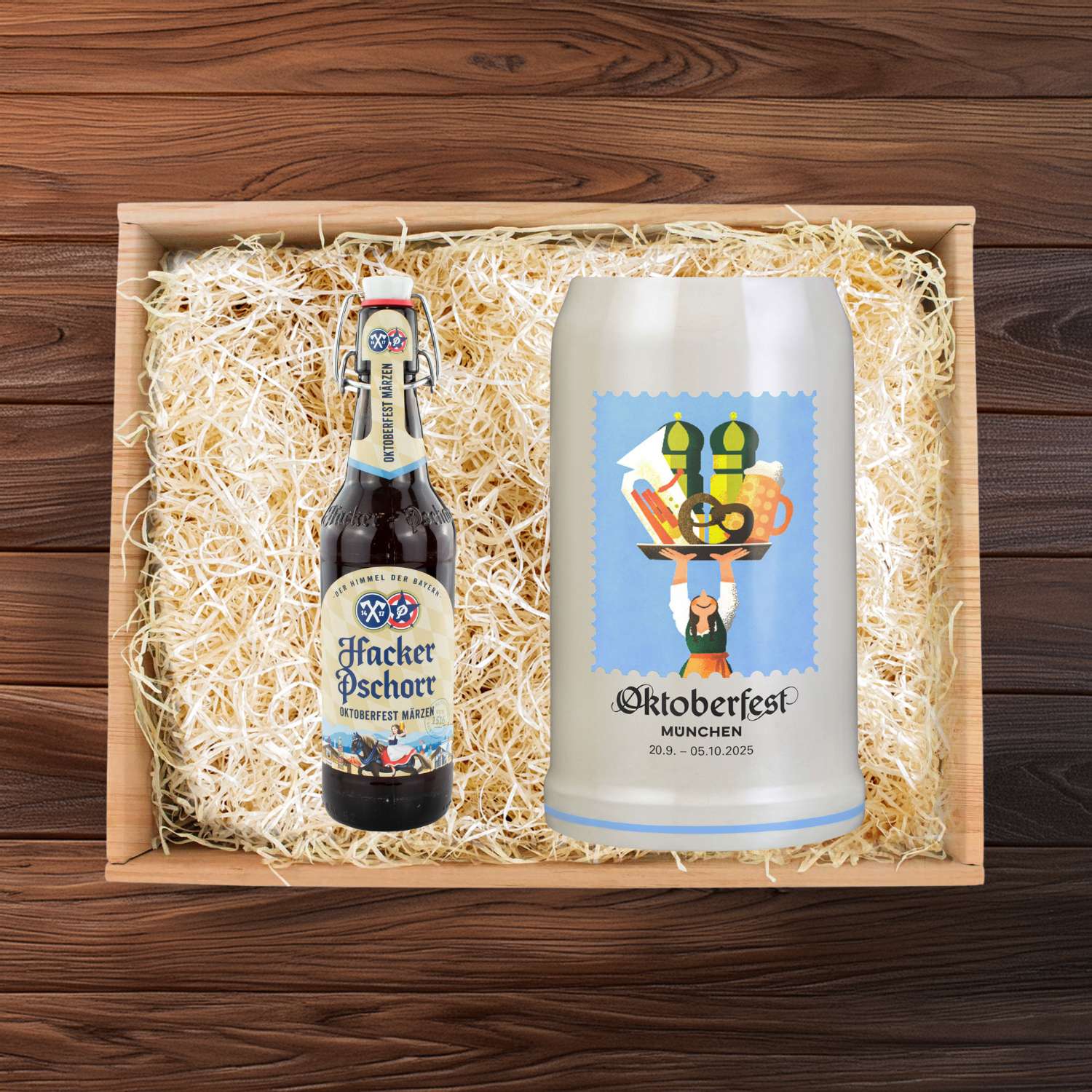 Oktoberfest-Box "Wiesnkrug und Bier"