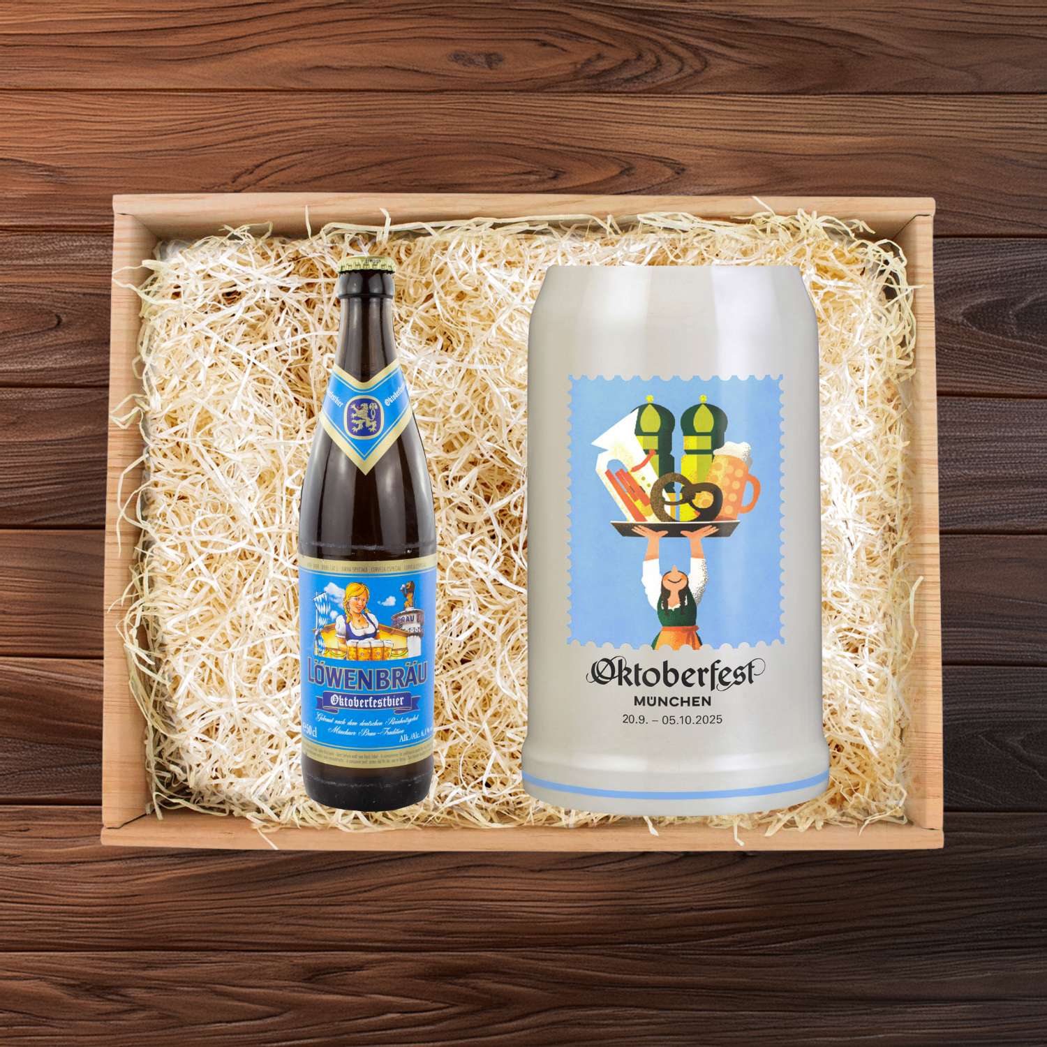 Oktoberfest-Box "Wiesnkrug und Bier"