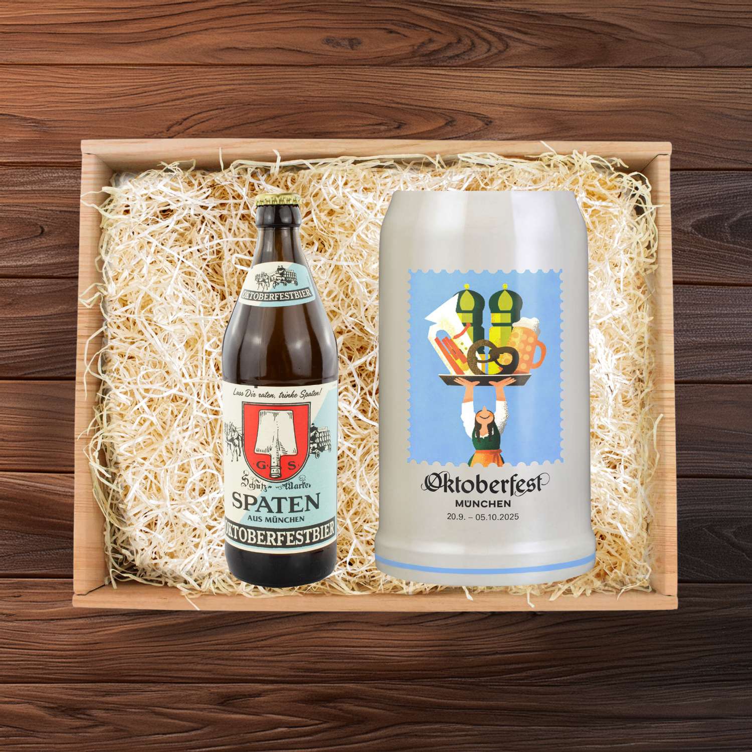 Oktoberfest-Box "Wiesnkrug und Bier"