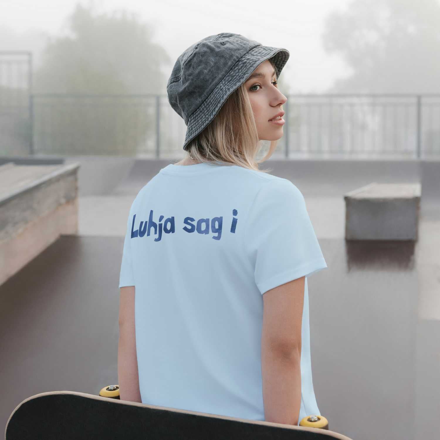 Engel Aloisius Damen T-Shirt "A Bier sag i"