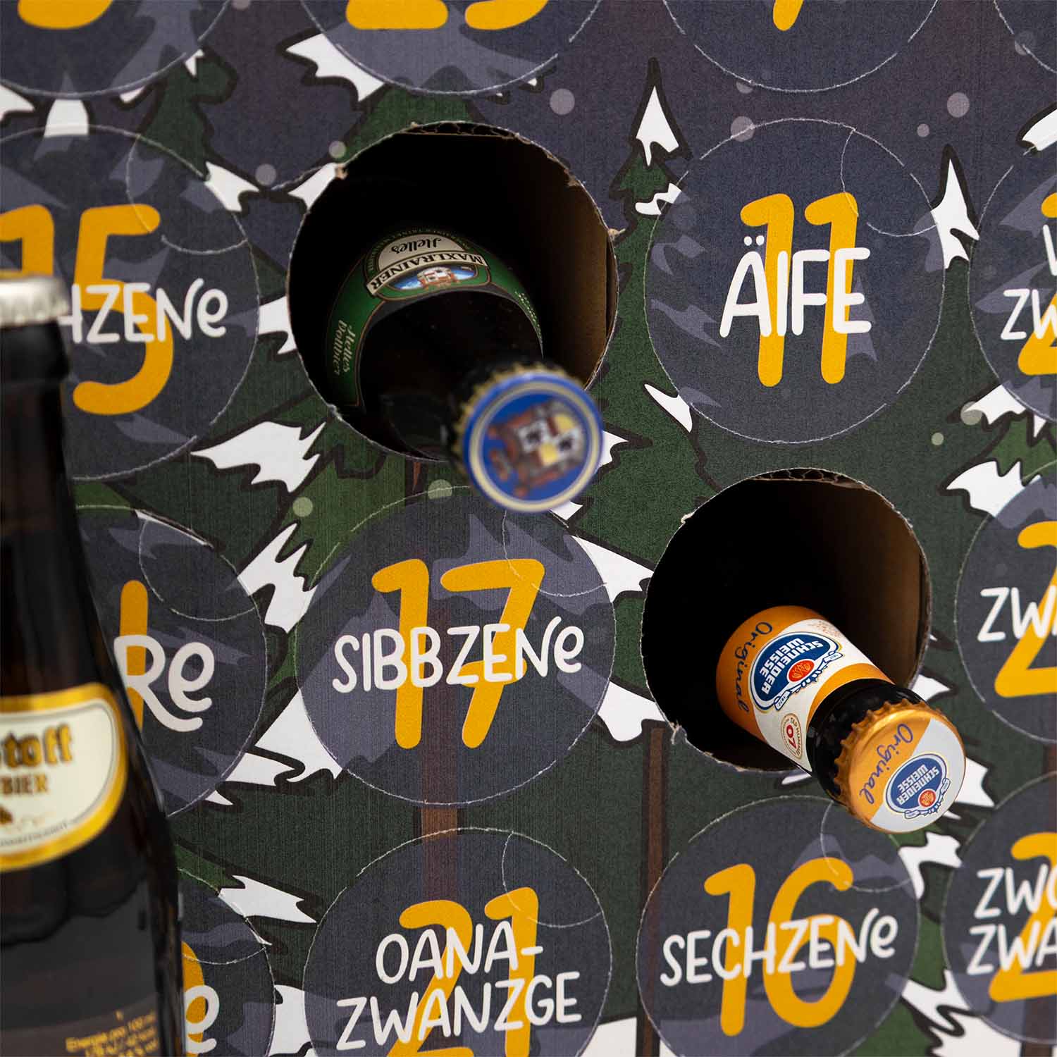 Bayerischer Bier Adventskalender "Märchenwald"