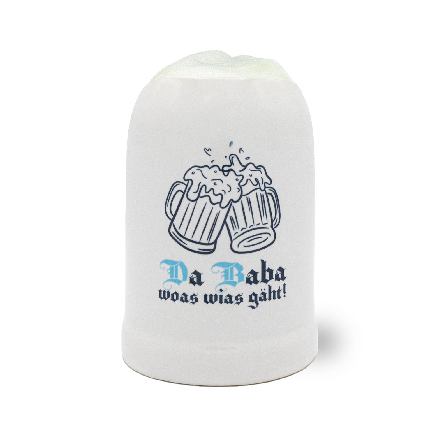 Bierkrug "Da Baba woas wias gäht!"