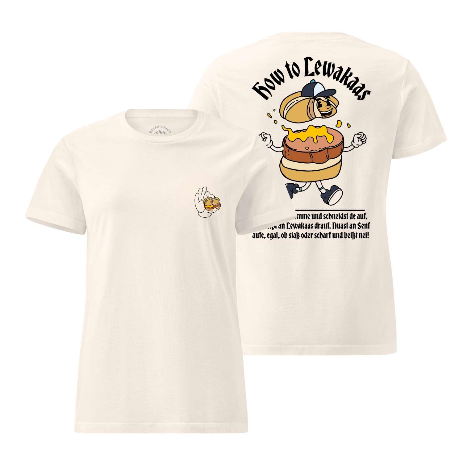 Damen Rezept T-Shirt "Lewakaas"
