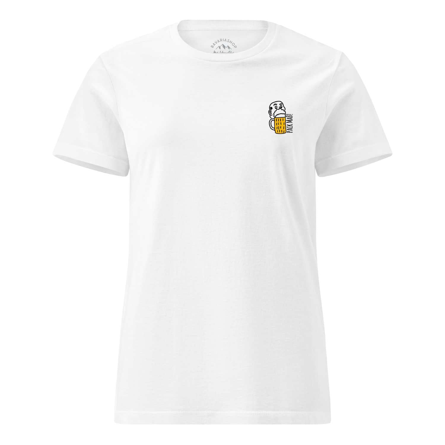 Damen Rezept T-Shirt "Pack Maß"