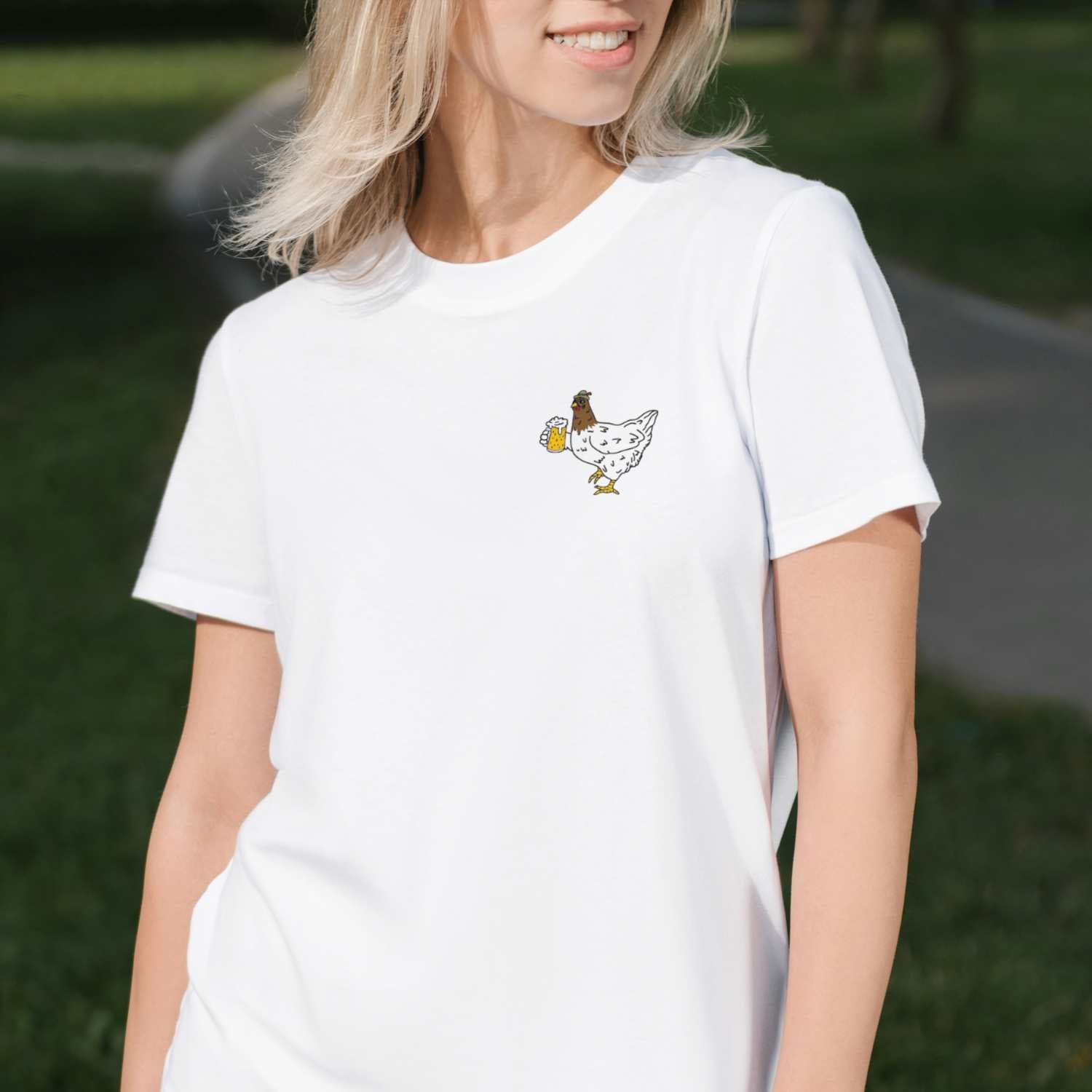 Damen Rezept T-Shirt "Bierhendl"
