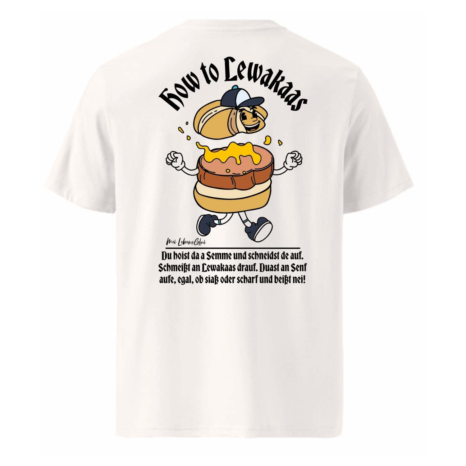 Herren Rezept T-Shirt "Lewakaas"