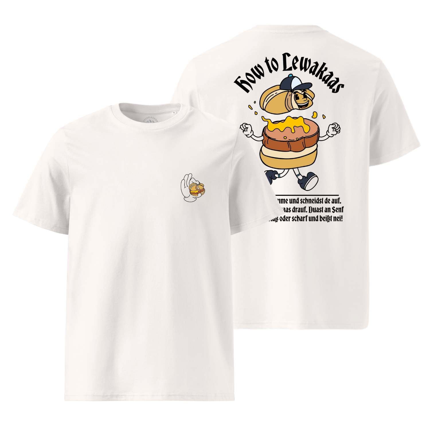 Herren Rezept T-Shirt "Lewakaas"