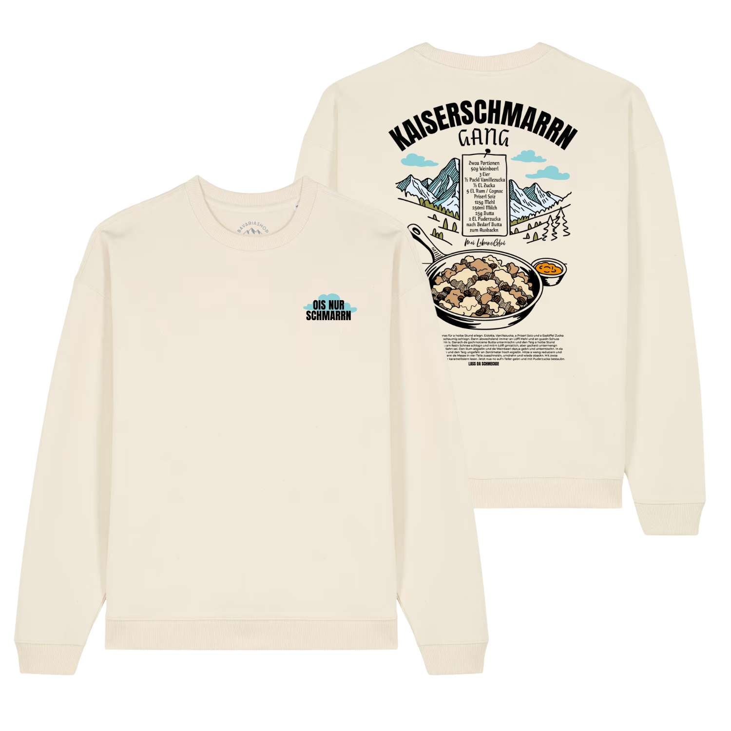 Herren Rezept Pullover "Kaiserschmarrn Gang"