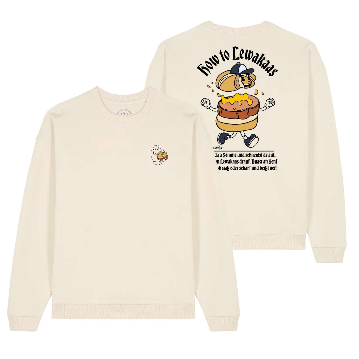 Herren Rezept Pullover "Lewakaas"
