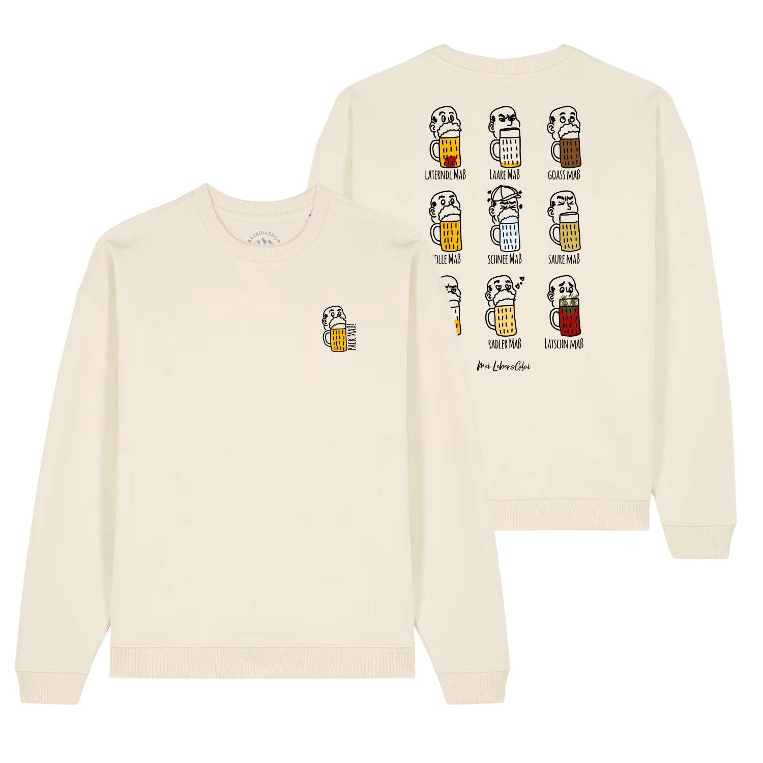 Herren Rezept Pullover "Pack Maß"