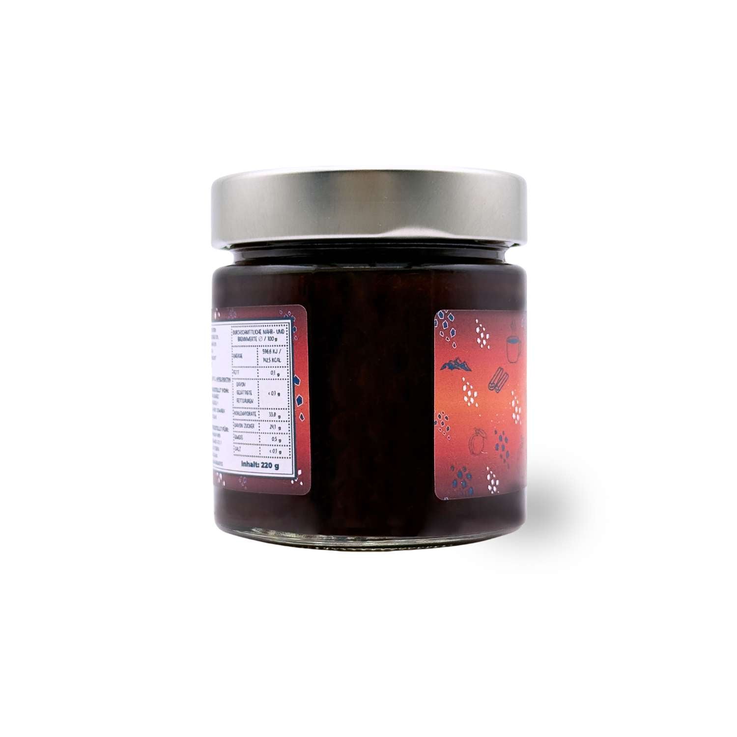 Winterlicher Fruchtaufstrich "Zwetschge-Glühwein-Zimt"