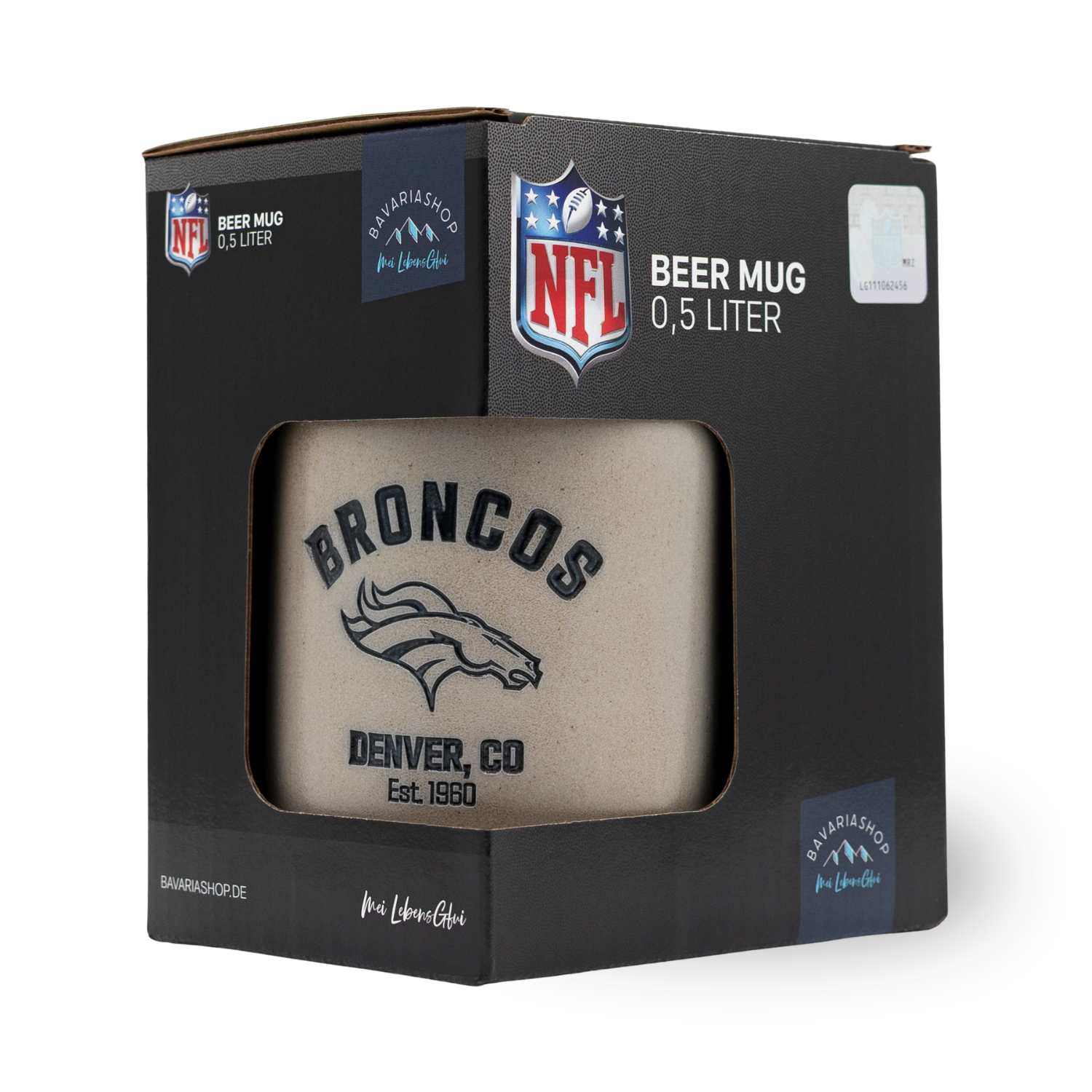 ®NFL PREMIUM Teamkrug "Denver Broncos"