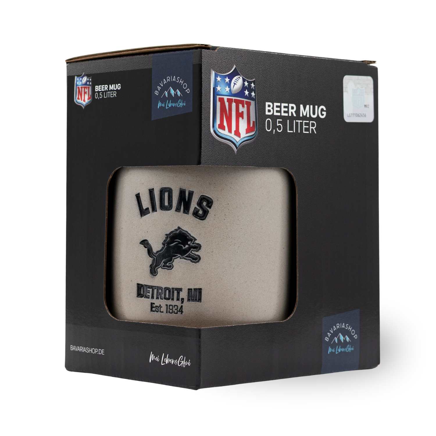 ®NFL PREMIUM Teamkrug "Detroit Lions"