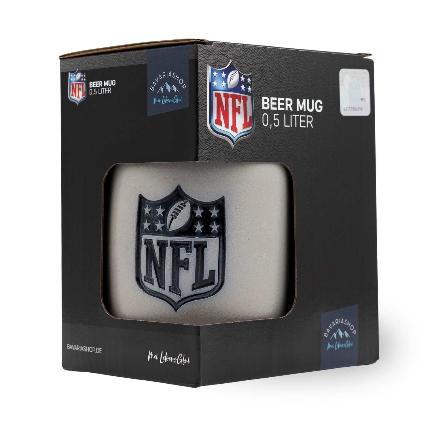 ®NFL PREMIUM Fan-Krug "NFL Shield"