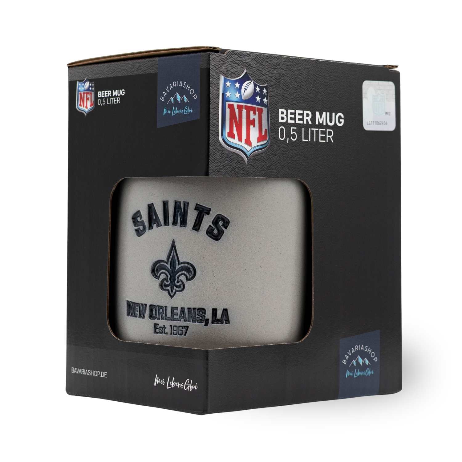 ®NFL PREMIUM Teamkrug "New Orleans Saints"