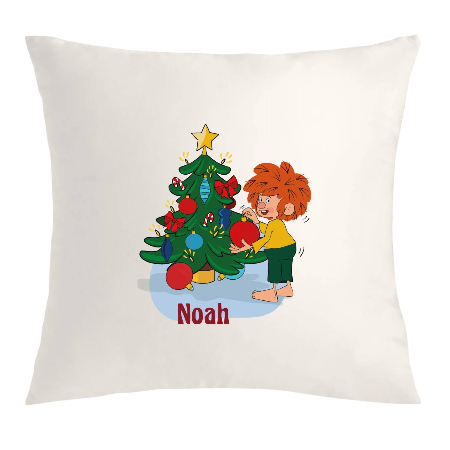 ®Pumuckl Kuschelkissen "Weihnachten" personalisiert