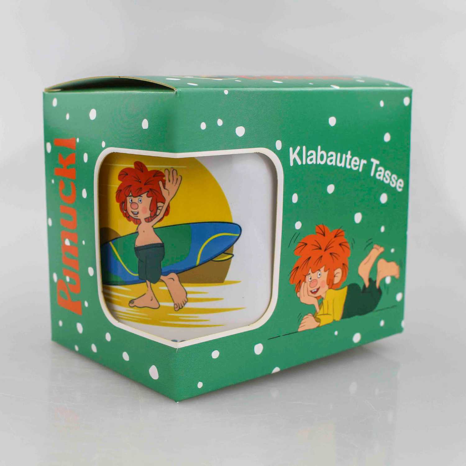 ®Pumuckl Tasse "Surfer"