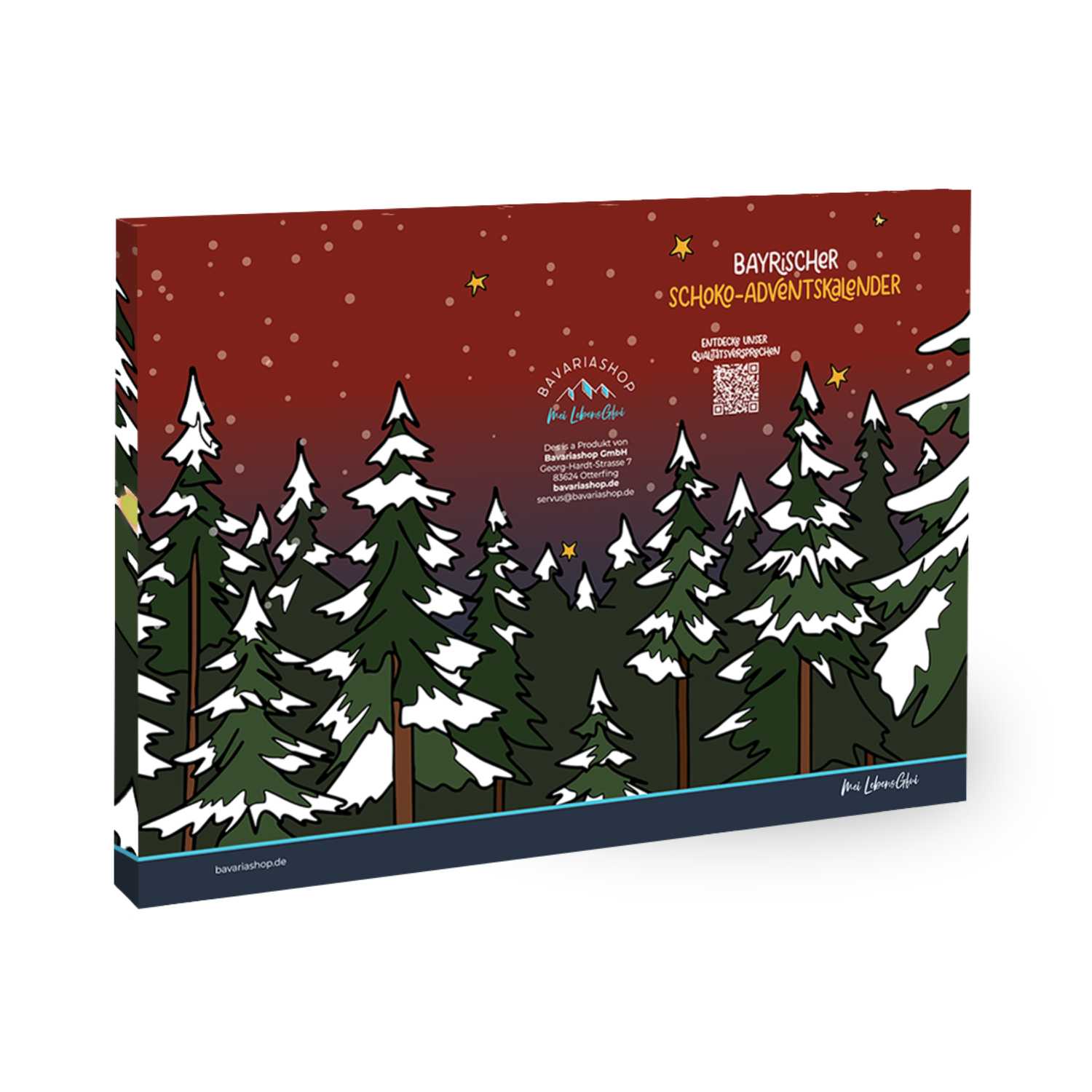 Bayrischer Schoko-Adventskalender "Märchenwald"