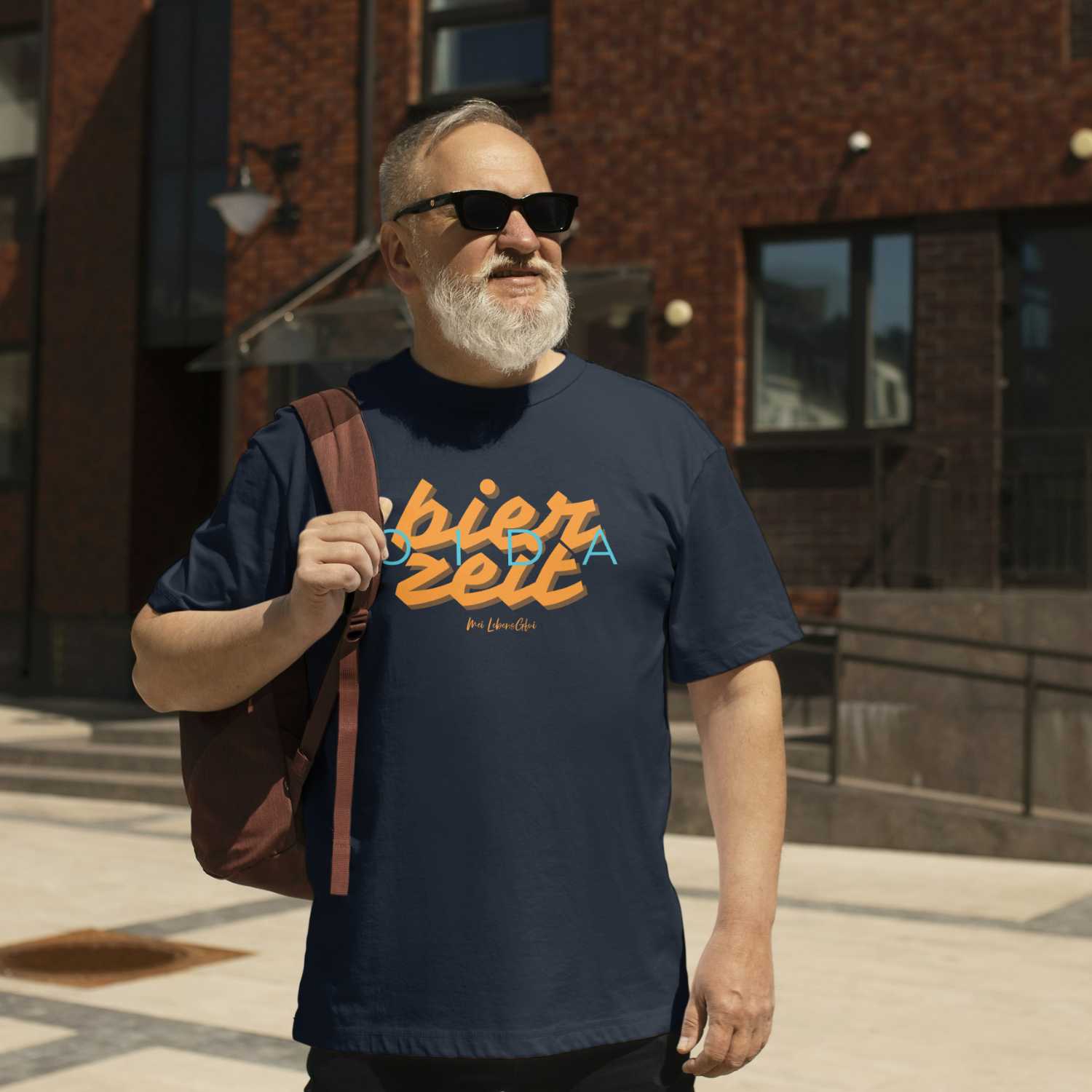 Herren T-Shirt "Bierzeit"