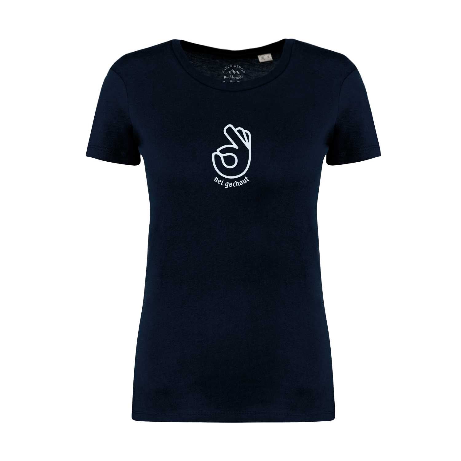 Damen T-Shirt "Nei Gschaut"