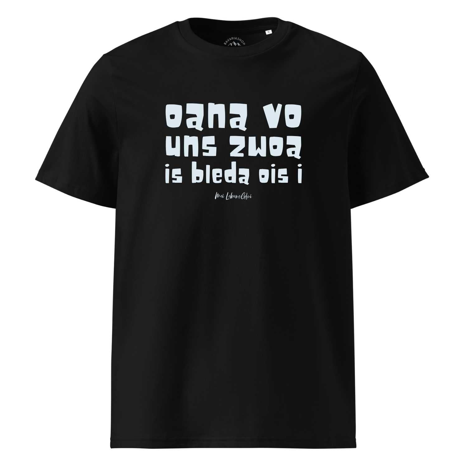 Herren T-Shirt "Oana vo uns zwoa"