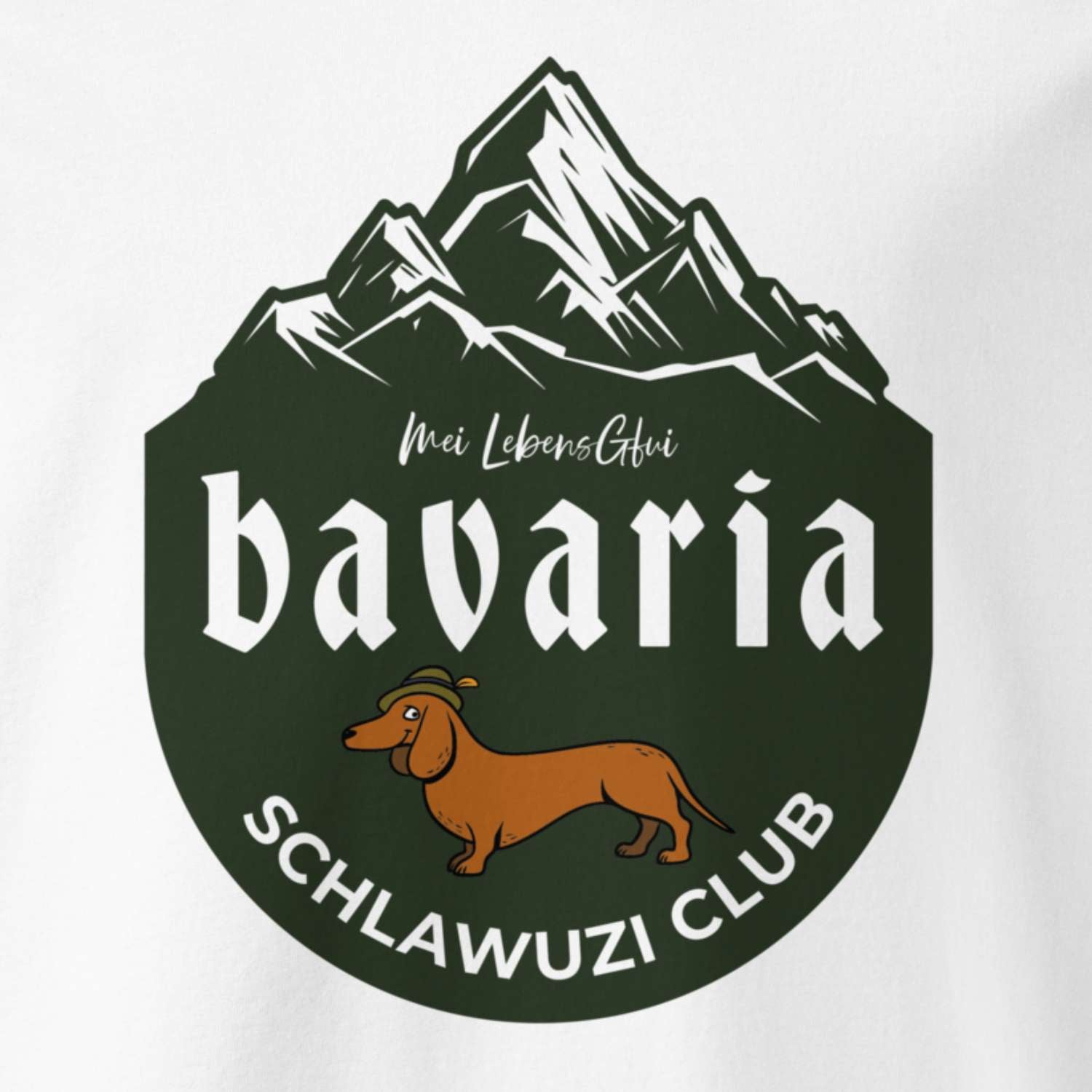 Herren T-Shirt "Bavaria Schlawuzi Club"