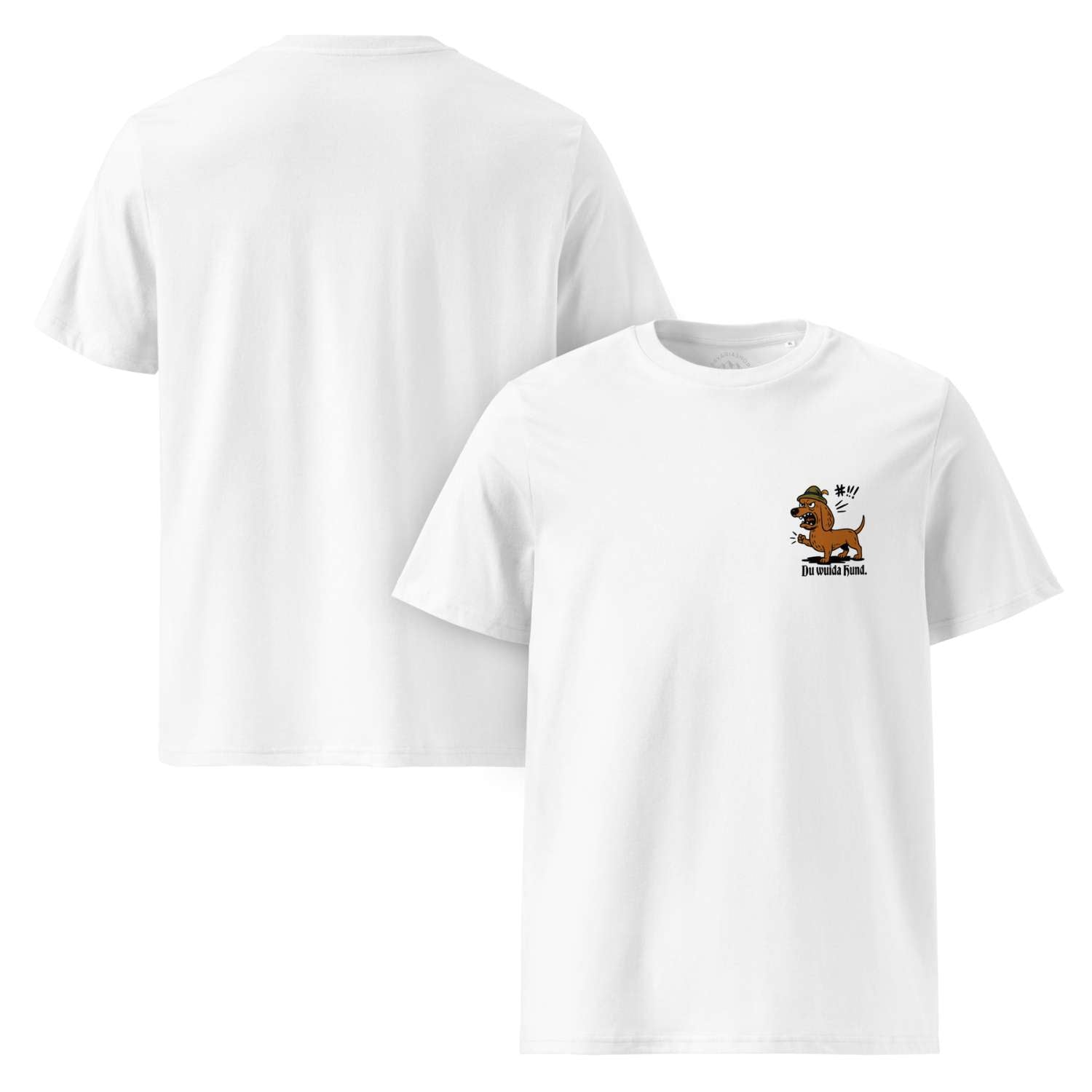 Herren T-Shirt "Du wuida Hund"