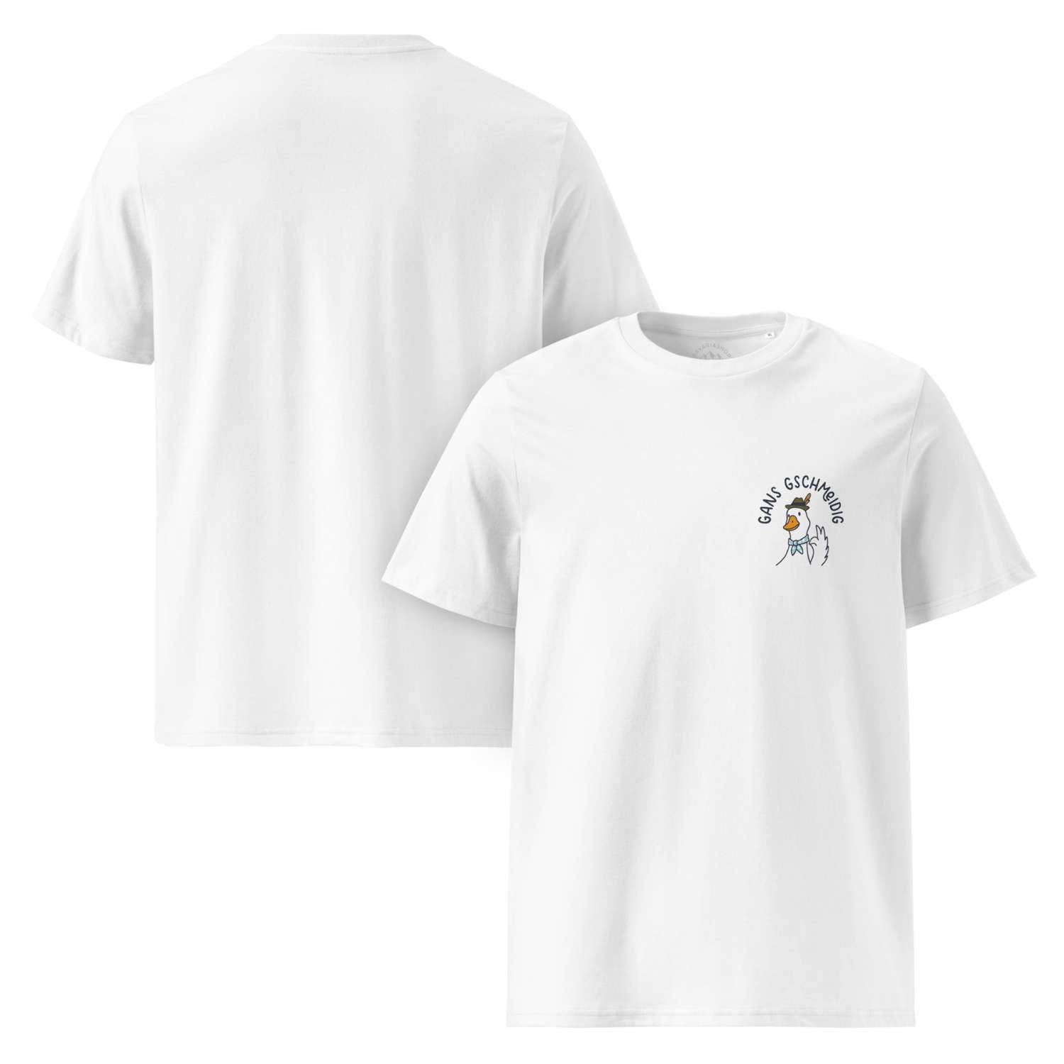 Herren T-Shirt "Gans gschmeidig"