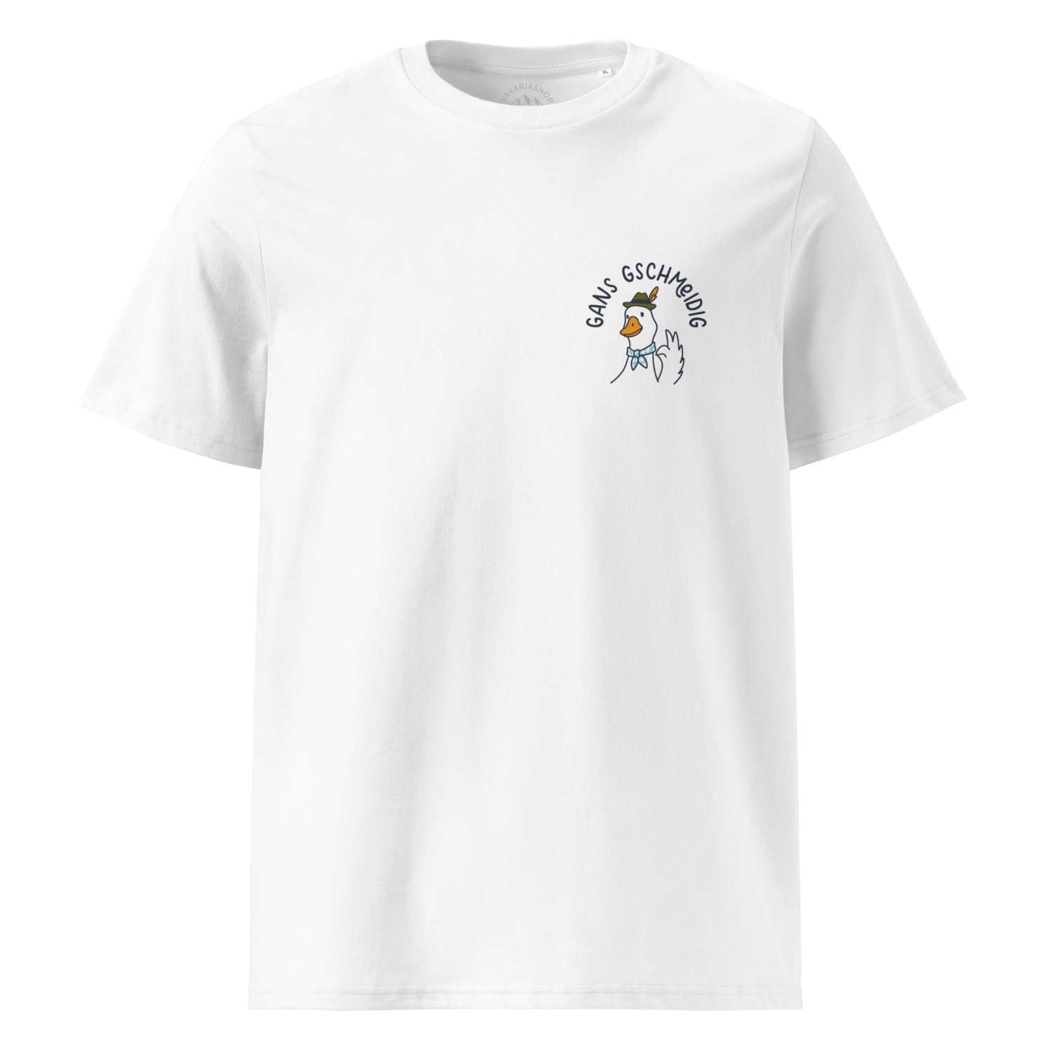 Herren T-Shirt "Gans gschmeidig"