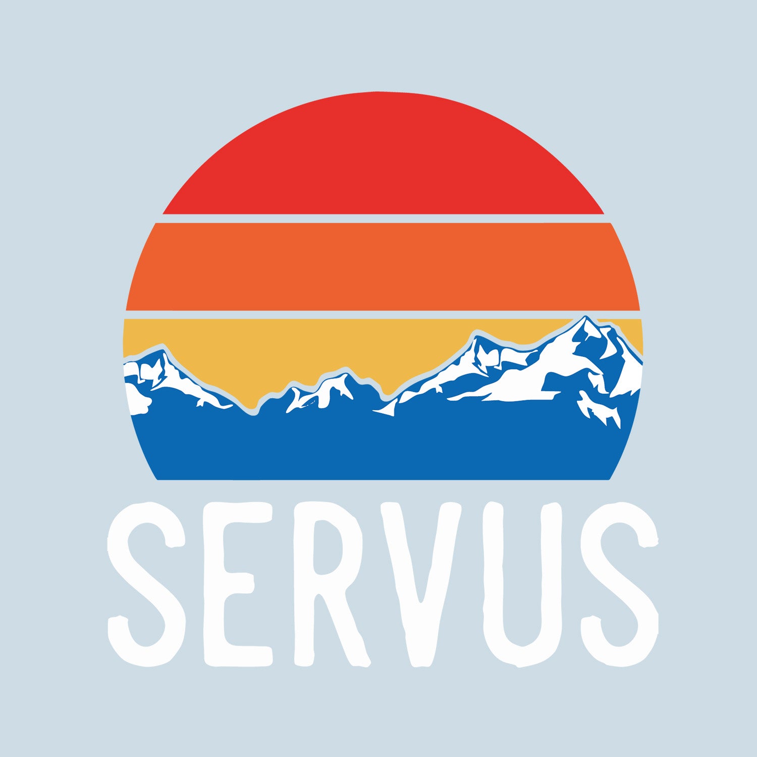Hoodie "Servus Berge"