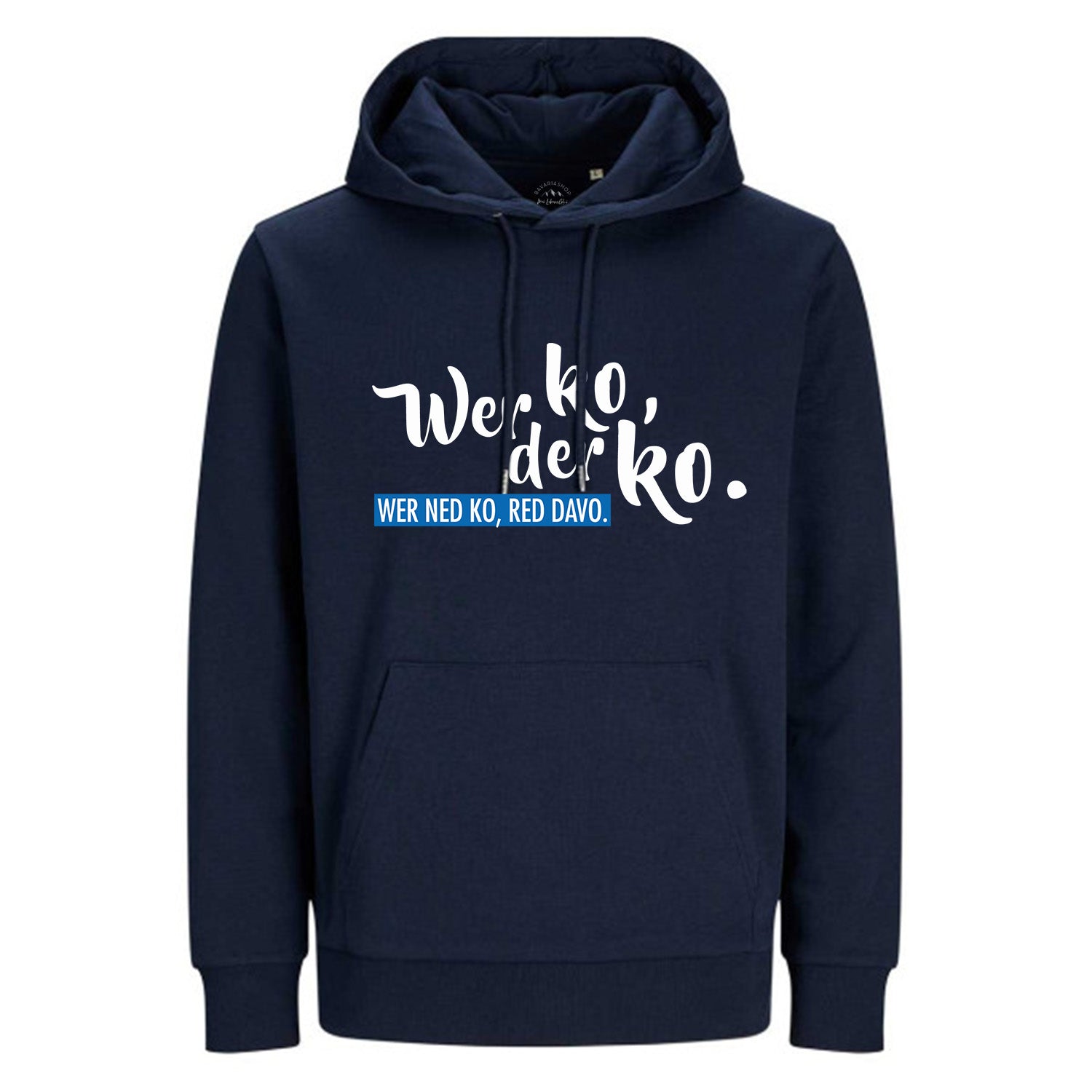 Hoodie "Wer ko, der ko"