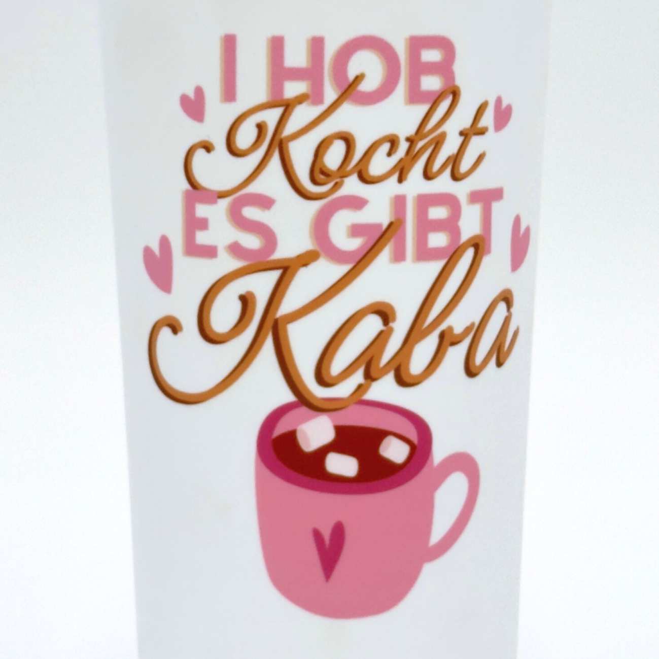 Thermo-Becher "I HOB KOCHT - ES GIBT KABA"