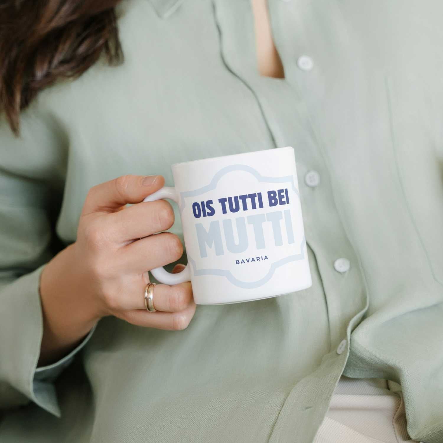 Kaffee Haferl "Ois tutti bei Mutti"