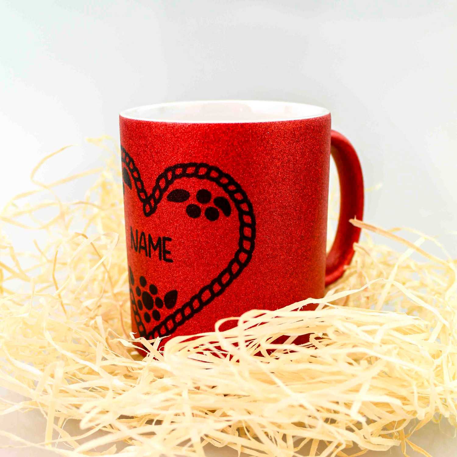 Kaffee Haferl "Herzal" personalisiert