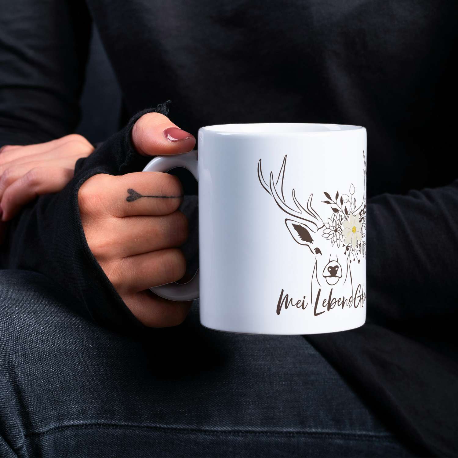 Kaffee Haferl "Hirsch"
