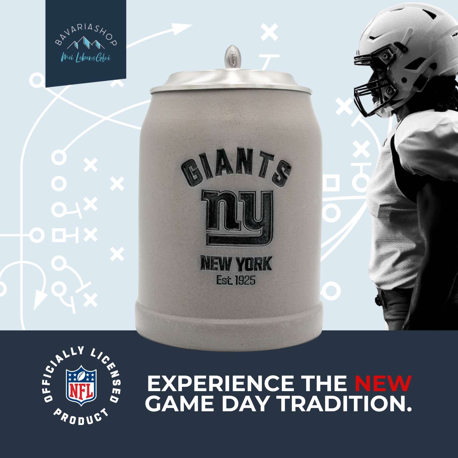 ®NFL PREMIUM Teamkrug "New York Giants"