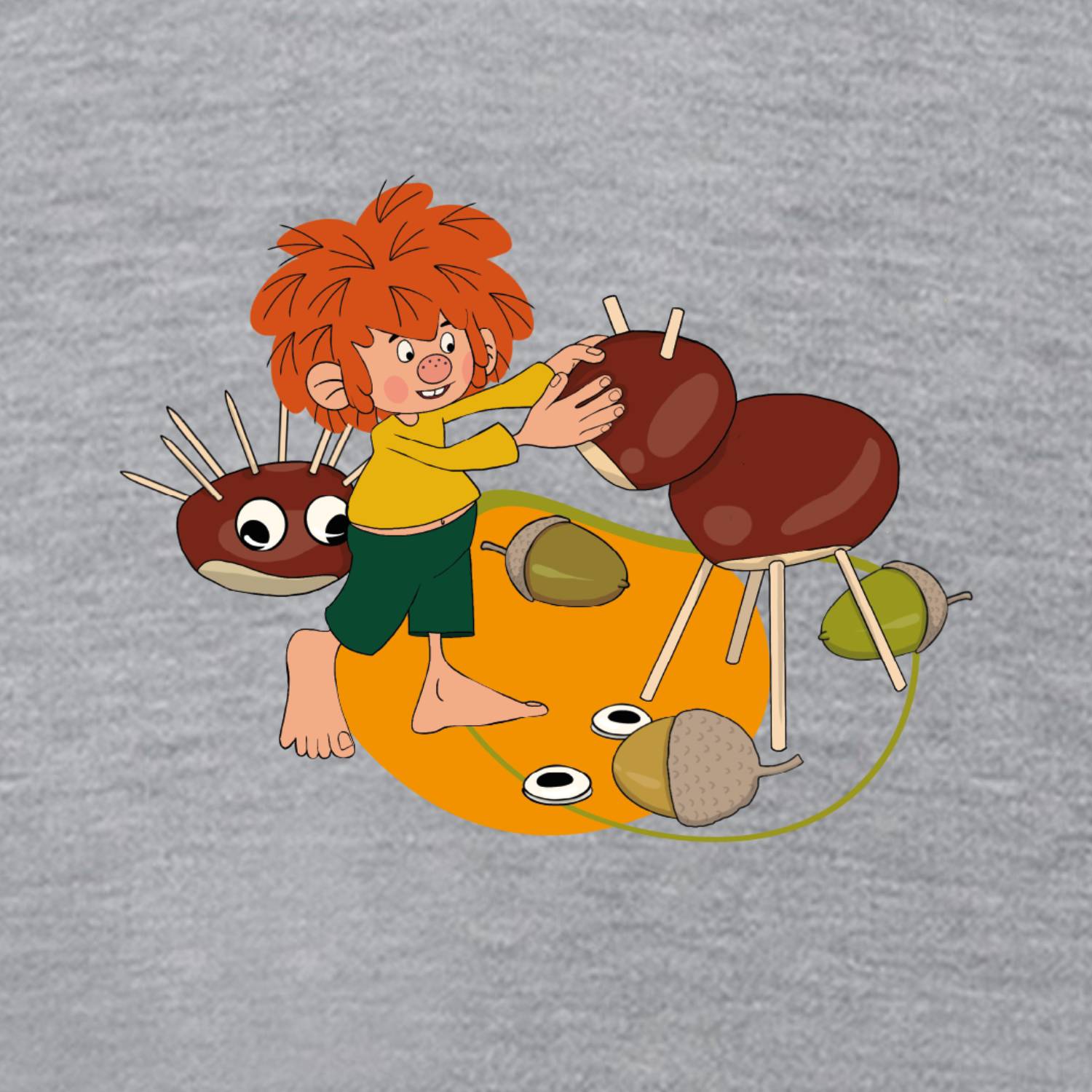 ®Pumuckl Baby T-Shirt "Natur narrisch"