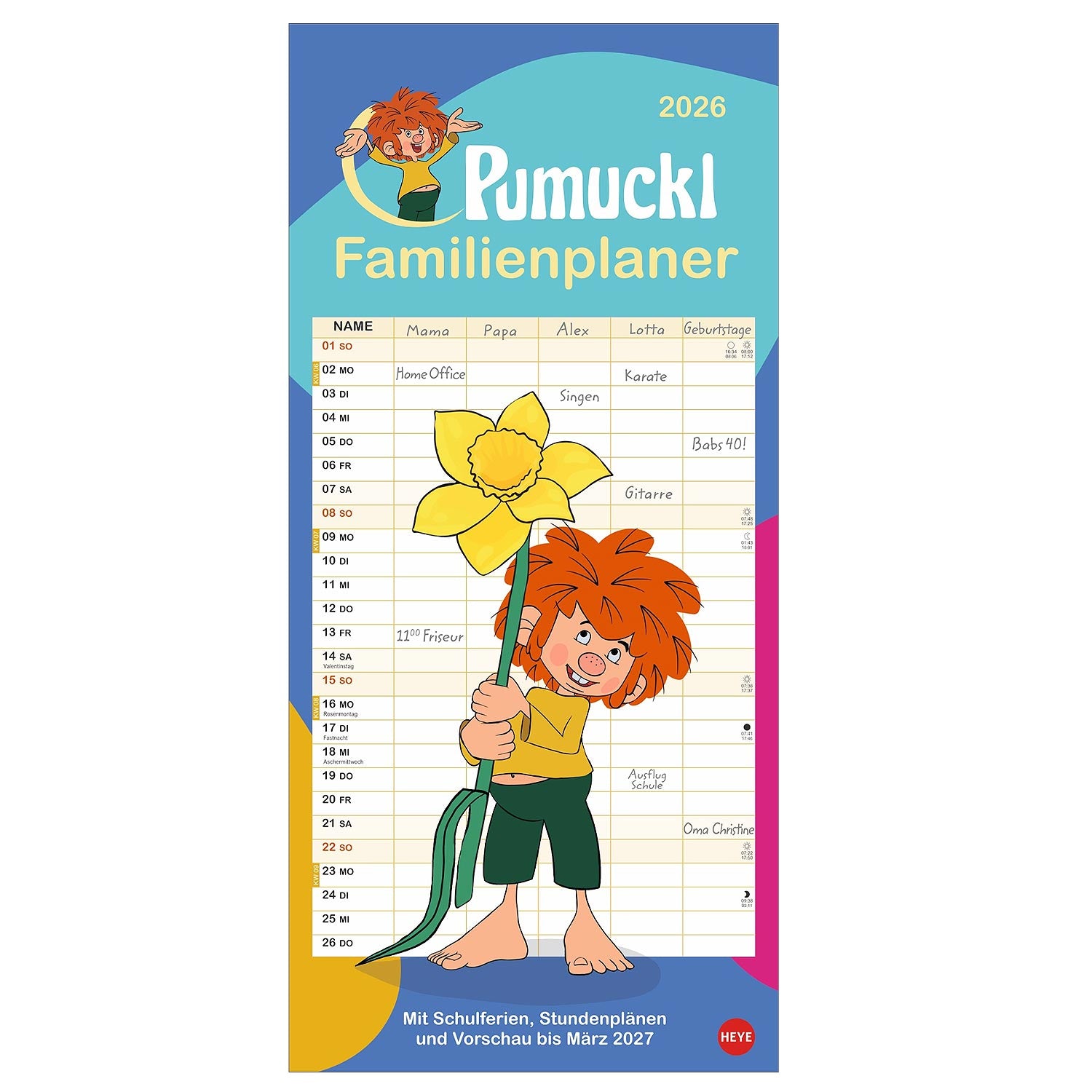 ®Pumuckl Familien Kalender 2026