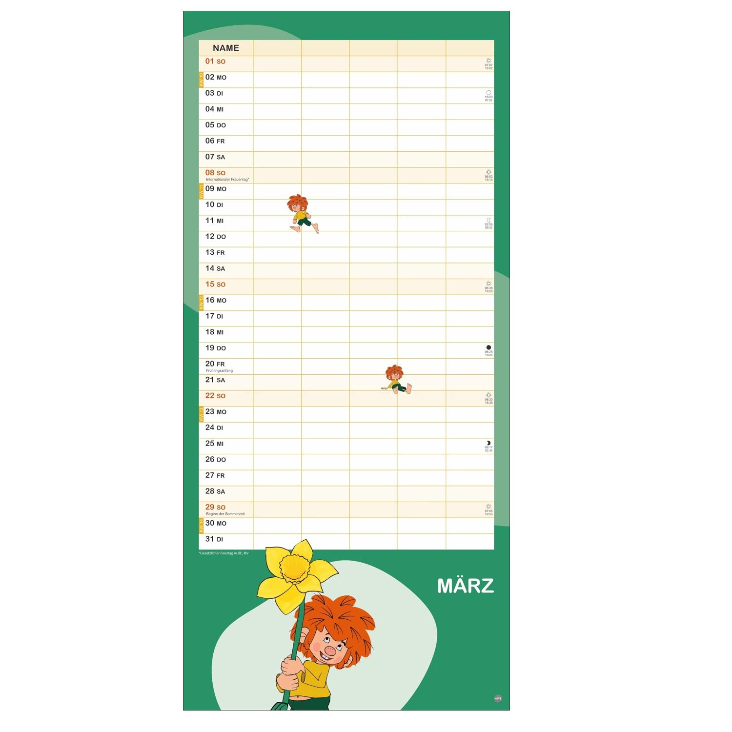 ®Pumuckl Familien Kalender 2026