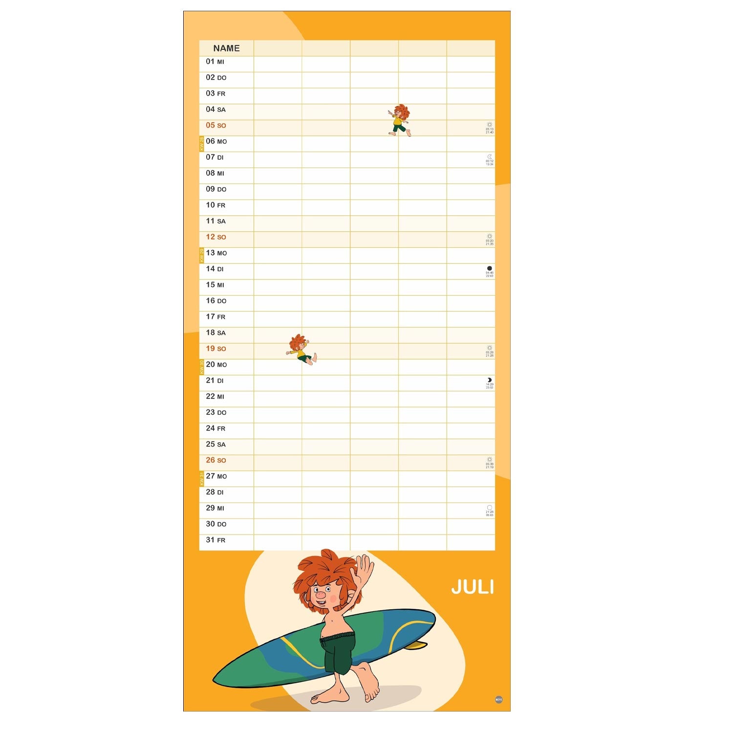 ®Pumuckl Familien Kalender 2026