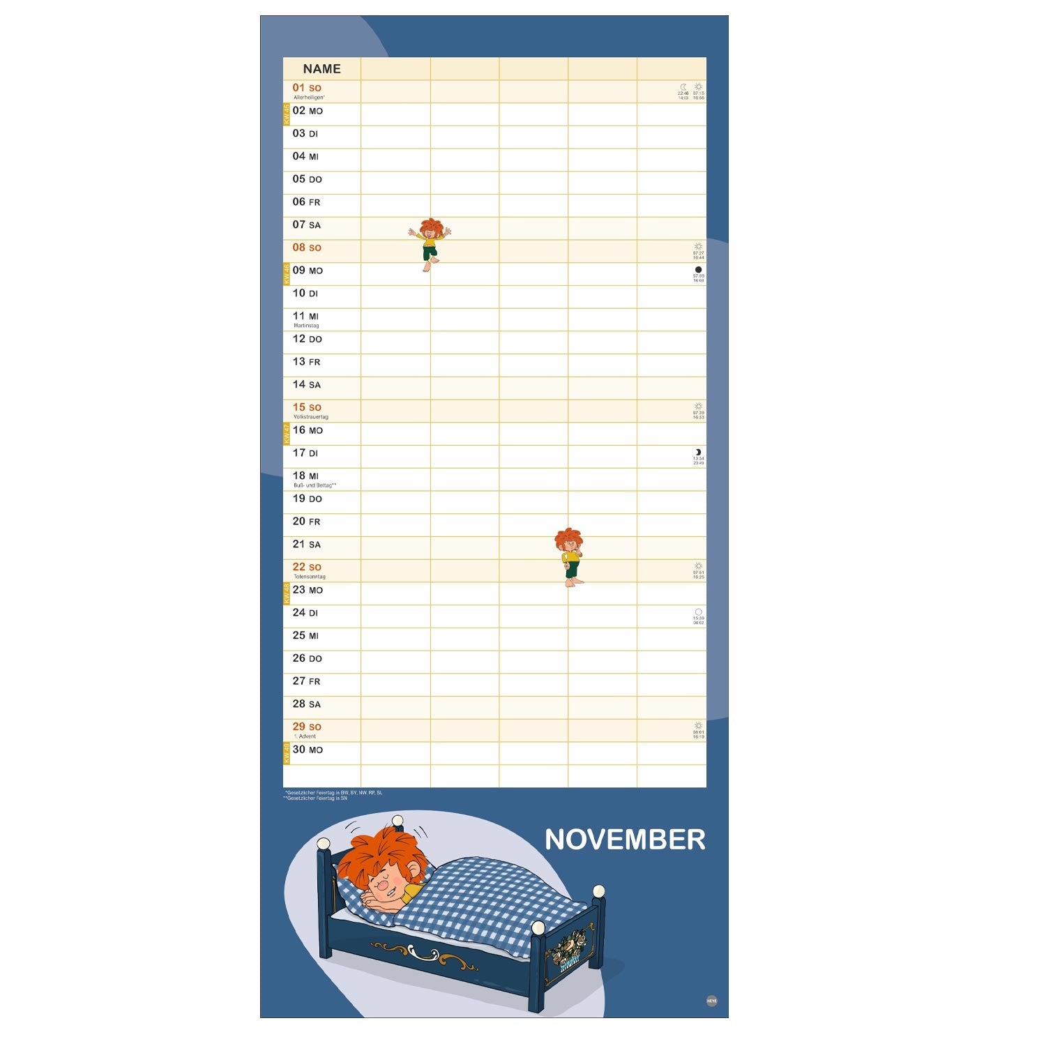 ®Pumuckl Familien Kalender 2026