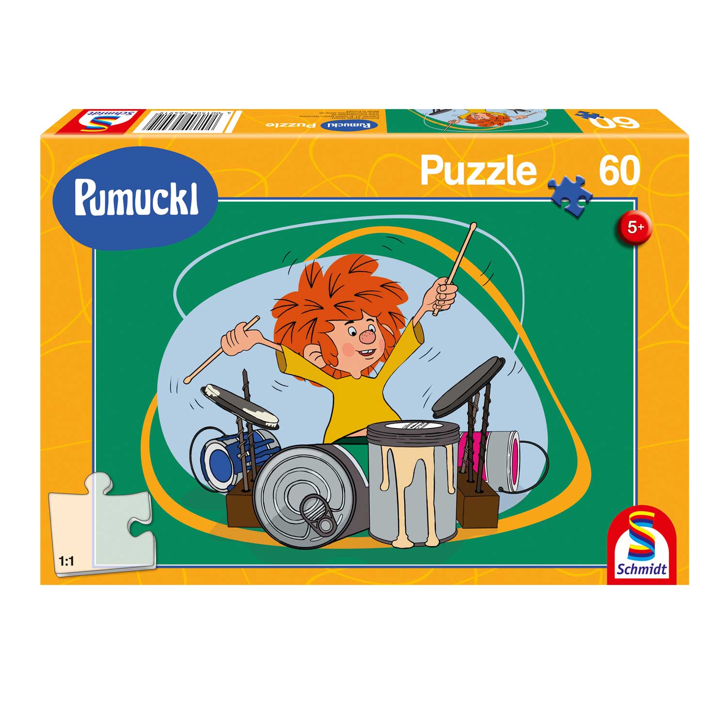 ®Pumuckl Puzzle "Pumuckl spielt Schlagzeug"