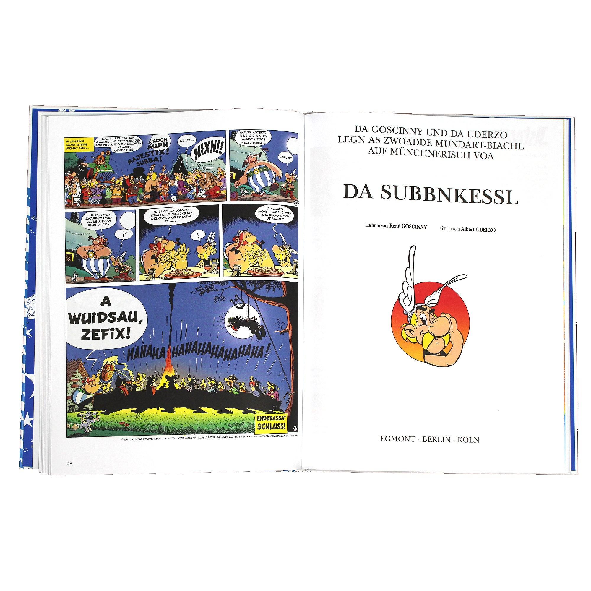 Asterix auf münchnerisch - Sammelband - bavariashop - mei LebensGfui