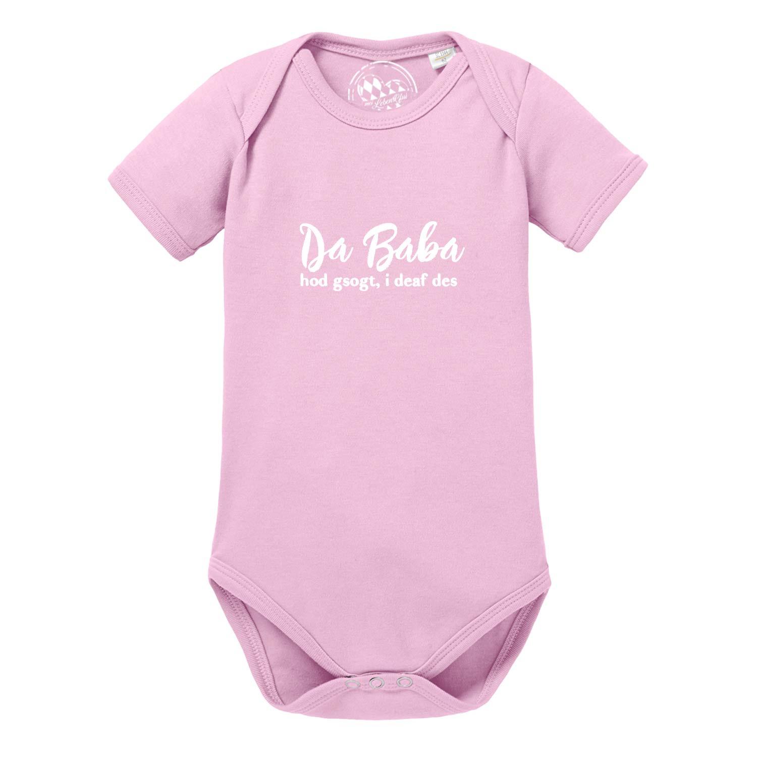 Baby Body "Baba sogt, i deaf des!" - bavariashop - mei LebensGfui