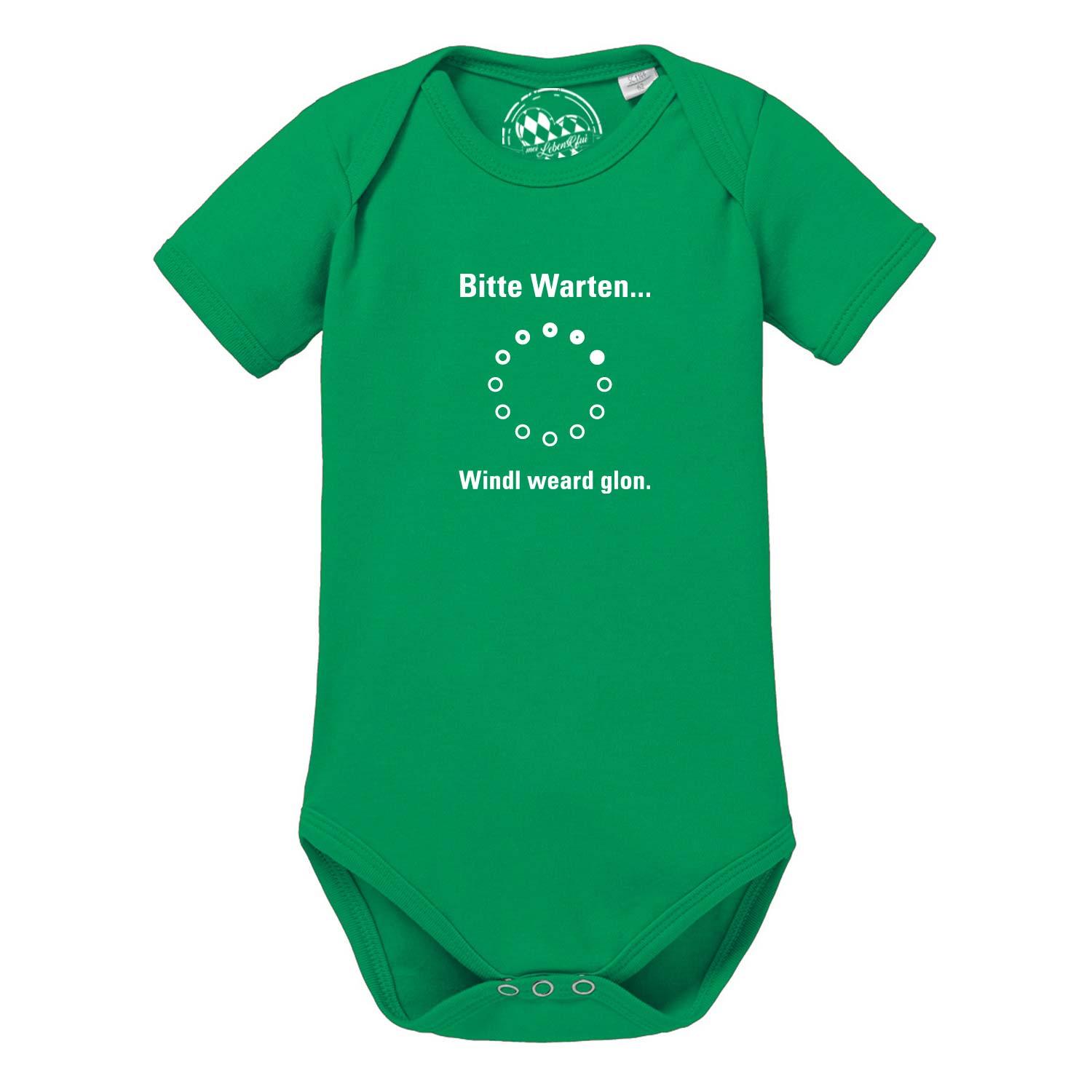 Baby Body "Bitte wartn…" - bavariashop - mei LebensGfui