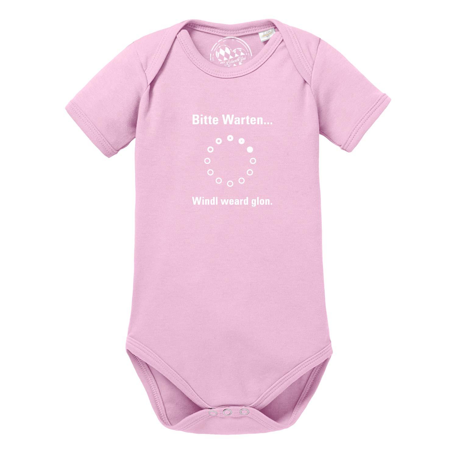 Baby Body "Bitte wartn…" - bavariashop - mei LebensGfui