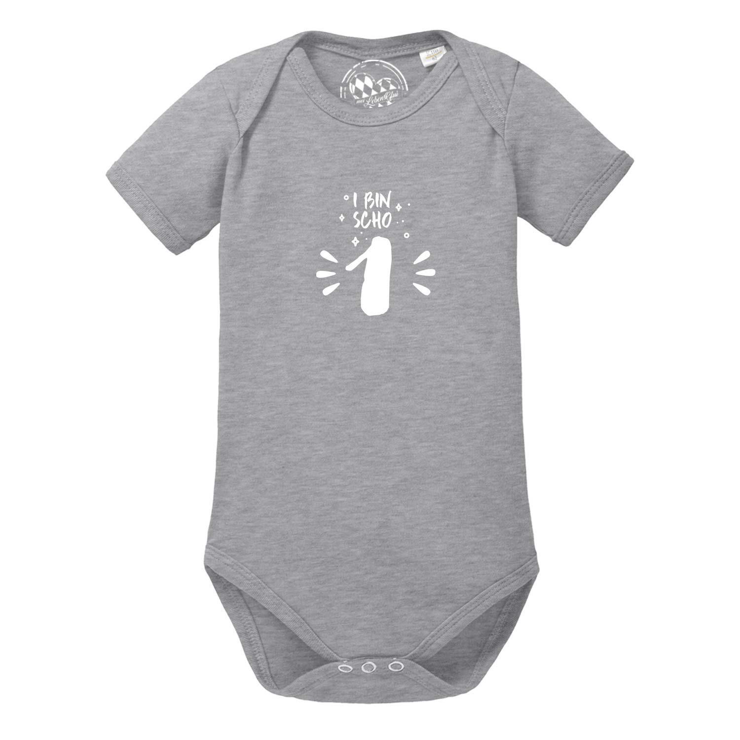 Baby Body "I bin scho 1!" - bavariashop - mei LebensGfui