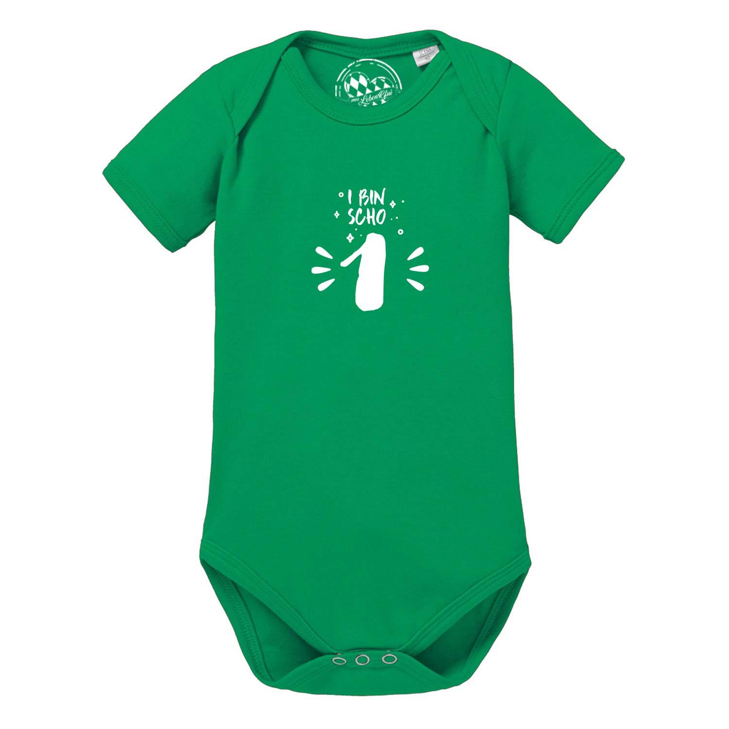 Baby Body "I bin scho 1!" - bavariashop - mei LebensGfui