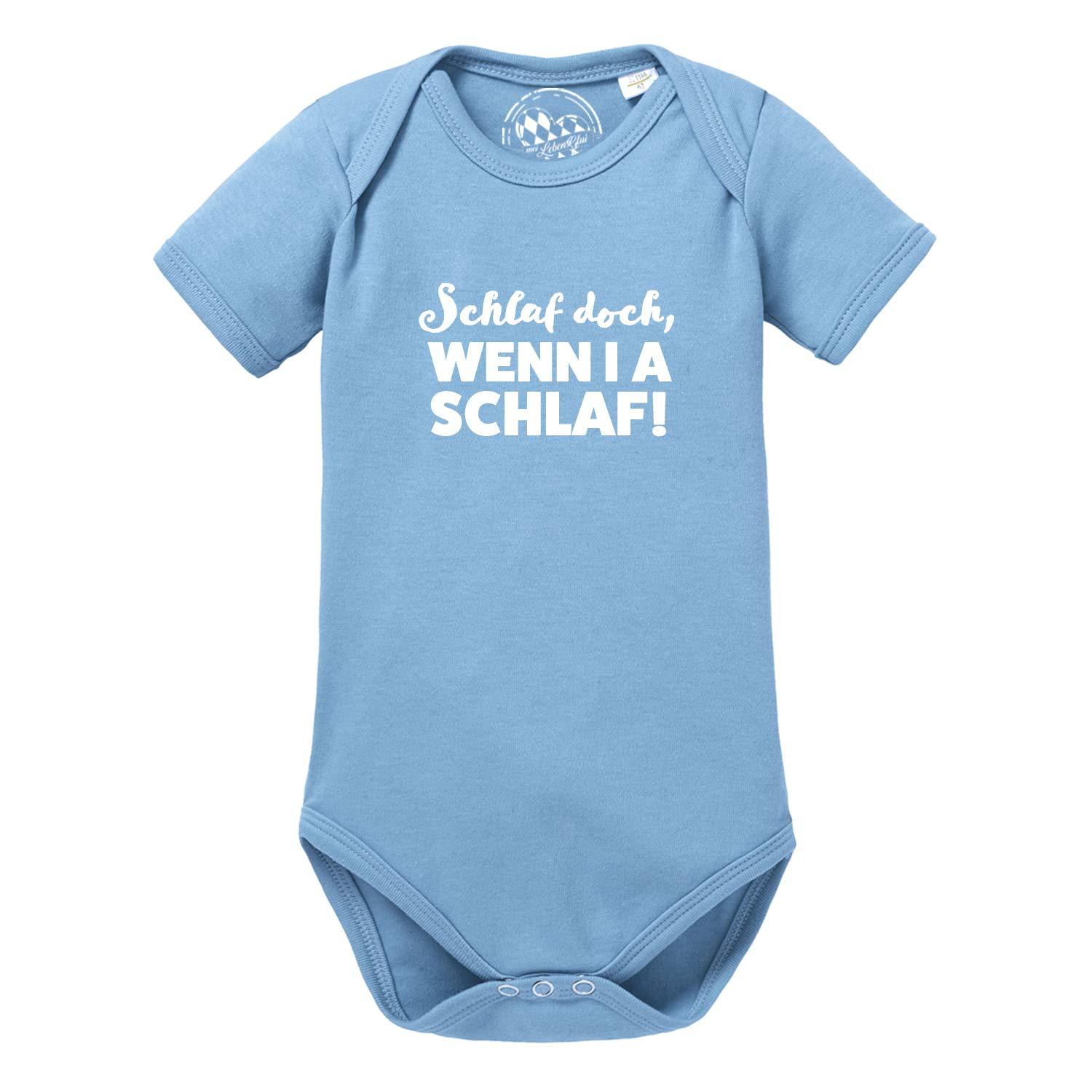 Baby Body "...wenn i a schlaf!!" - bavariashop - mei LebensGfui