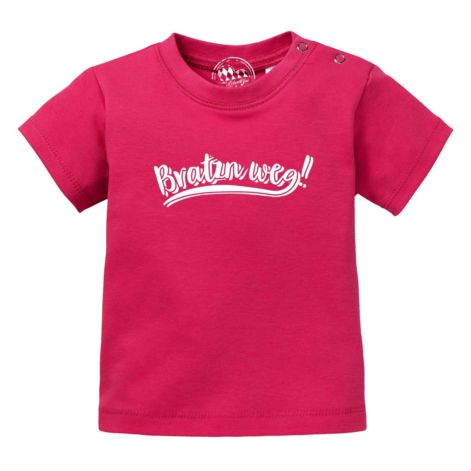 Baby T-Shirt "Bratzn weg" - bavariashop - mei LebensGfui